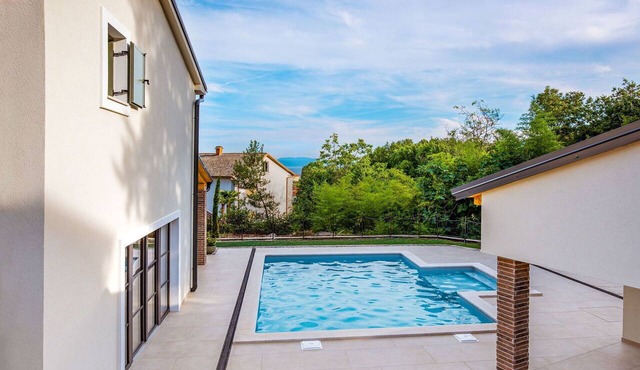 Wonderful private villa for 8 people with private pool, WIFI, A/C, TV, terrace and pets allowed in Opatija