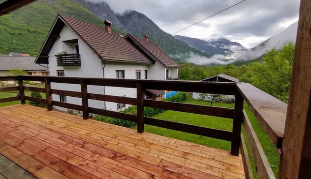 Yiorgos is a nicely decorated apartment near Bovec with 2 bedrooms for 5 in Srpenica