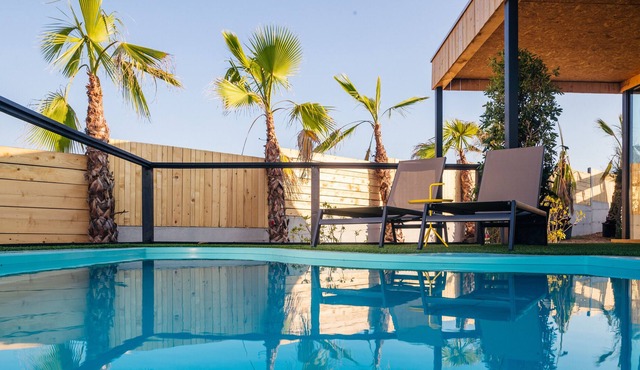 Zrce Bamboo Villa 5 person in Kolan