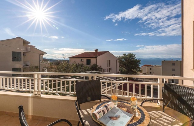 Beach front apartment in Makarska in Makarska