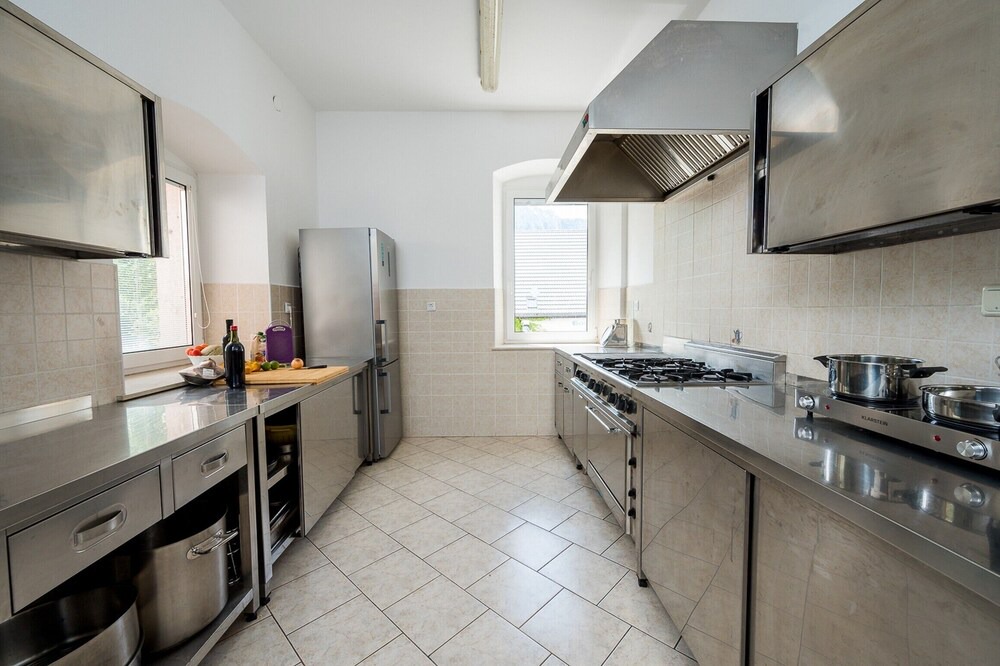 Photo of Kitchen in Log pod Mangartom