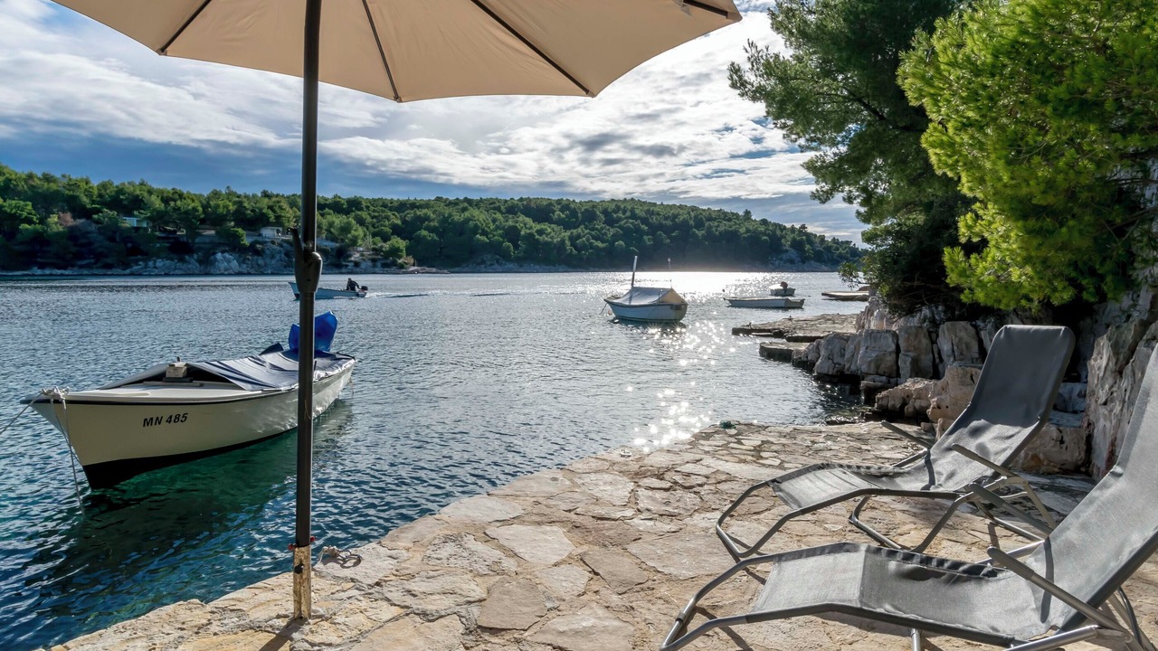 Photo of Patio Balcony in Cove Osibova (Milna)