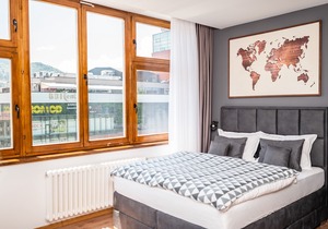Modern and Bright Studio - Main Street in Centar Sarajevo
