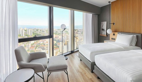 Superior Room, 2 Twin Beds, Sea View