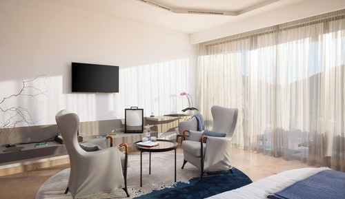 Deluxe Room with Terrace and Grove View