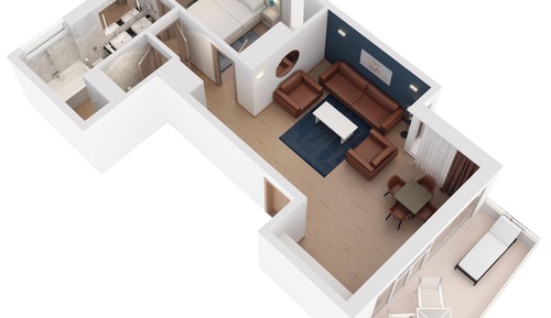 Deluxe Suite, 1 Bedroom