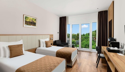 Superior Room, 2 Twin Beds, Balcony, Pool View