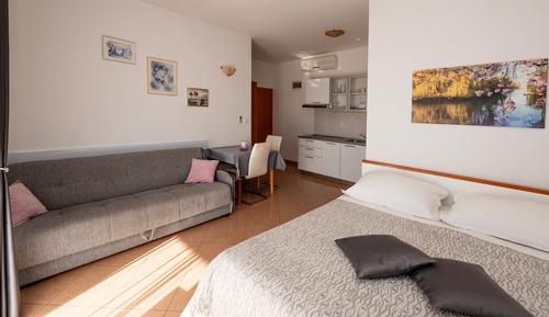 Studio, Balcony (Apartment 2+1 people)