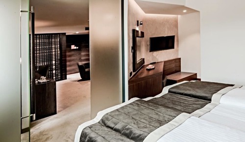 Deluxe Suite, 1 Double Bed, Accessible, City View