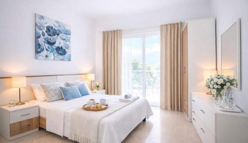 Classic Apartment, Kitchenette, Sea View