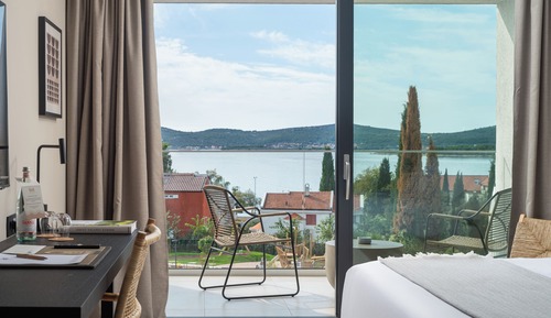Deluxe Double Room, Balcony, Sea View