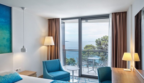 Deluxe Double or Twin Room, Balcony, Sea View