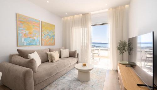 One-Bedroom Apartment with Balcony and Sea View