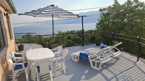 Deluxe Double Room with Balcony and Sea View