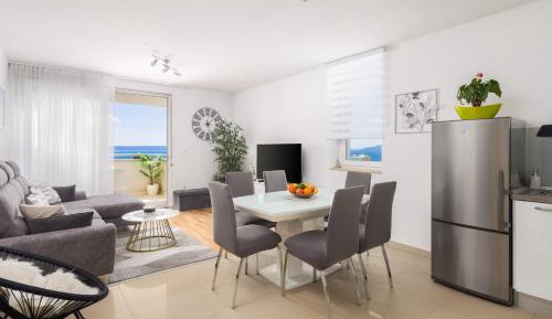Three-Bedroom Apartment with Sea View