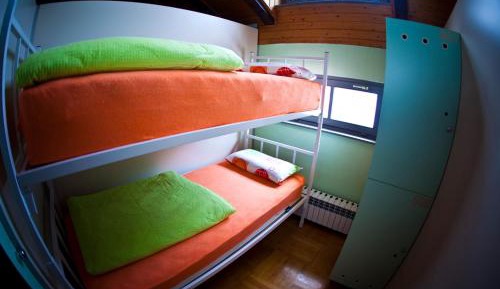 Single Bed in Dormitory Room