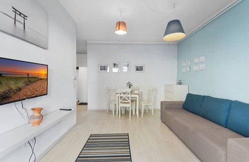 Brasov City Centre Apartment | Blue Apartment near Shopping City Brasov