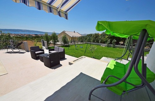 Kastel Stari House | Beautiful private villa for 6 guests with A/C, WIFI, private pool, TV, terrace and parking