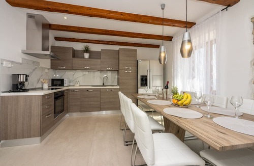 Dramalj Villa | Villa Antani with heated pool, sauna and jacuzzi