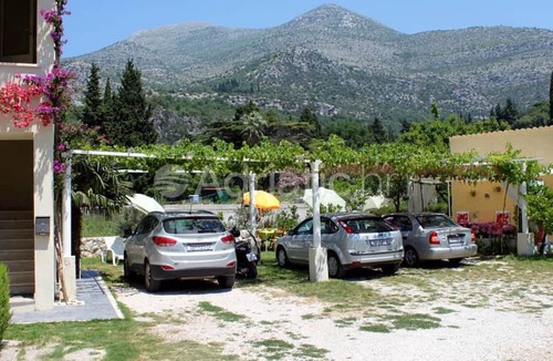 Slano House | Double Room with Terrace and Sea View