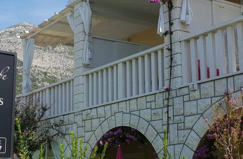 Slano House | Double Room with Terrace and Sea View