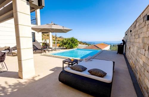 Ravno Villa | Luxury Villa Anna with private pool & Jet pool near Dubrovnik
