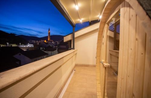 Mostar Old Town Apartment | Exclusive Penthouse Old town with sauna and jacuzzi