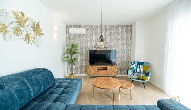 Premium apartment Loma Two with a pool and garden on Krk in Sveti Vid Miholjice