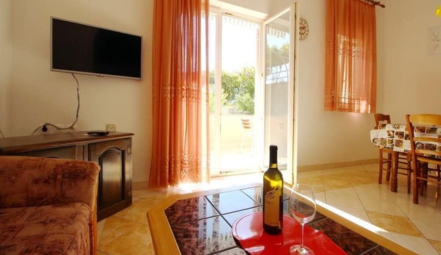 Beautiful flat in Baška with private terrace in Baška