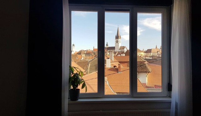Tanners Tower Studio With A View in Sibiu
