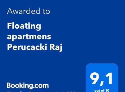 Floating apartmens Perucacki Raj in Rađenovići